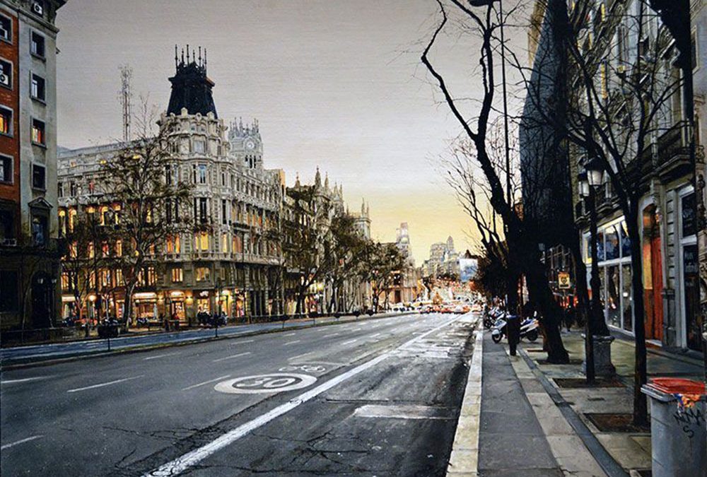 Atardecer en Alcalá